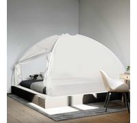 vidaXL Mosquitera con puertas Mongolia 220 malla blanco 200x200x135 cm