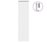 vidaXL Mosquitera de cadena para puerta aluminio 56x186 cm