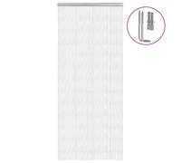 vidaXL Mosquitera de cadena para puerta aluminio 90x220 cm, cortina de mosquitera para puertas, mosquitera de puerta, cortina de mosquitera de cadena para puertas
