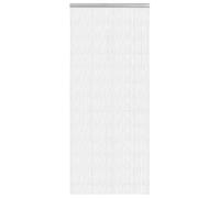 vidaXL Mosquitera de cadena para puerta, aluminio, 90x220 cm