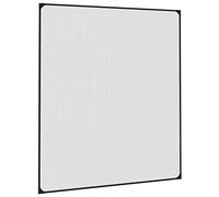 vidaXL Mosquitera magnética para ventanas Gris antracita 130x150 cm, recortable con imán