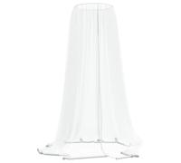 vidaXL Mosquitera para sombrilla 220 malla blanca Φ300x230 cm