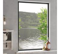 vidaXL Mosquitera para ventanas gris antracita 80x120 cm