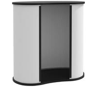 vidaXL Mostrador de Feria Plegable Madera de ingeniería 90x48x93 cm