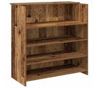 vidaXL Mostrador de recepción madera vieja 100x50x103,5 cm