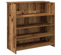 vidaXL Mostrador de recepción Madera Vieja 100x50x103,5 cm