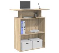 vidaXL Mostrador de recepción Roble Sonoma 100x40x104 cm