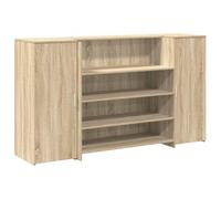 vidaXL Mostrador de recepción roble sonoma 180x50x103,5 cm