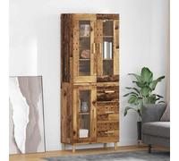 vidaXL Mueble alto Altholz, 69,5 x 34 x 180 cm, material de madera