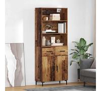 vidaXL Mueble alto Altholz, 69,5 x 34 x 180 cm, material de madera