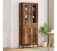vidaXL Mueble alto Altholz, 69,5 x 34 x 180 cm, material de madera