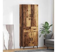 vidaXL Mueble alto Altholz, 69,5 x 34 x 180 cm, material de madera