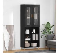 vidaXL Mueble alto, color , aspecto de roble, 69,5 x 34 x 180 cm