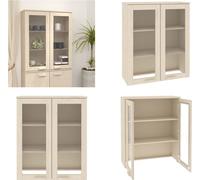 vidaXL Mueble alto superior HAMAR, color miel, 85x35x100 cm, madera maciza - Módulo superior para mueble alto - Módulos superiores para mueble alto - Módulo para mueble alto - Módulo superior de mader