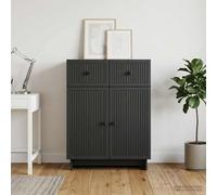 vidaXL Mueble aparador, color , 66 x 34,5 x 90 cm, fabricado en material de madera