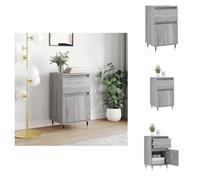 vidaXL Mueble aparador gris Sonoma de 40x35x70 cm, fabricado en material de madera - Aparadores