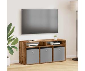 vidaXL Mueble bajo con cajón Madera vieja 102 x 32 x 48,5 cm