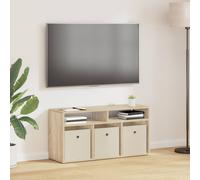 vidaXL Mueble bajo con cajón Roble Sonoma 87 x 27,5 x 43 cm