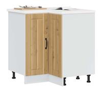 vidaXL Mueble bajo esquina de cocina Lucca – Gabinete base – Madera reconstituida