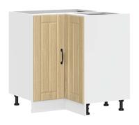 vidaXL Mueble bajo esquina de cocina Lucca – Madera reconstituida, gabinete base esquinero