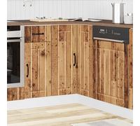 vidaXL Mueble bajo esquina de cocina Lucca madera reconstituida