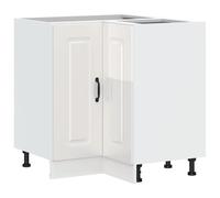 vidaXL Mueble bajo esquinero de cocina Kalmar en color Gris hormigón/Gris sonoma/Marrón roble y más | almacenamiento funcional diseño moderno para baño dormitorio sala
