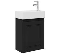 vidaXL: Mueble bajo lavabo para baño con grifo, color