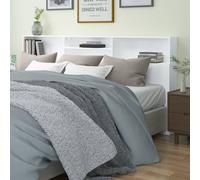 vidaXL Mueble cabecero blanco 220x19x103,5 cm