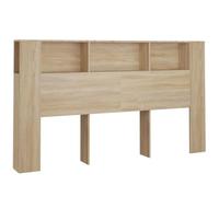 vidaXL Mueble cabecero Color Roble Sonoma 180x18,5x104,5 cm