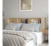 vidaXL Mueble cabecero color roble Sonoma 220x18,5x104,5 cm