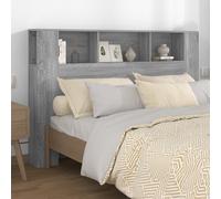 vidaXL Mueble cabecero gris Sonoma 160x18,5x104,5 cm