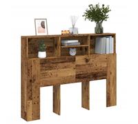 vidaXL Cabecero de madera envejecida 140 x 19 x 103,5 cm