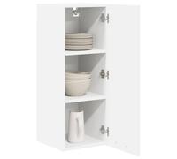 vidaXL Armario colgante blanco, 30 x 31 x 80 cm, material de madera