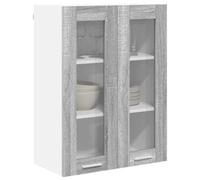 vidaXL Mueble colgante Gris Sonoma 60 x 31 x 80 cm