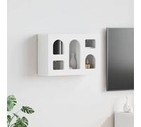 vidaXL Mueble colgante con estante ELST Blanco 60 x 20 x 40 cm