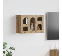 vidaXL Mueble colgante con estante ELST Roble artisan 60 x 20 x 40 cm