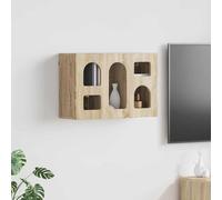 vidaXL Mueble colgante con estante ELST Roble Sonoma 60 x 20 x 40 cm