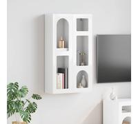 vidaXL Mueble colgante ELST Blanco Brillante 59 x 20 x 100 cm