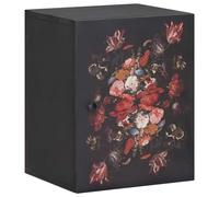 vidaXL Armario de pared, varios colores, 38 x 33,5 x 48 cm, madera maciza de mango
