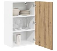 vidaXL Mueble Colgante Roble Artesano y 50 x 31 x 80 cm