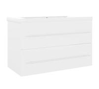 vidaXL Mueble con Lavabo Madera de ingeniería Blanco