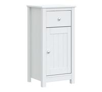 Vidaxl mueble de baño berg madera maciza de pino blanco 40x34x80 cm