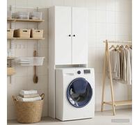 vidaXL Mueble de baño Breda Blanco 66 x 25,5 x 190 cm