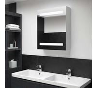 vidaXL Mueble de baño con espejo LED 50x13,5x60 cm