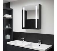 vidaXL Mueble de baño con espejo LED 50x13x70 cm