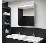 vidaXL Mueble de baño con espejo LED 68x9x80 cm