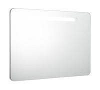vidaXL Mueble de baño con espejo LED 80x9,5x55 cm