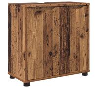vidaXL Mueble de baño con lavabo, estilo vintage, madera reciclada, 60 x 30 x 60 cm