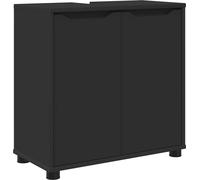vidaXL Mueble de baño con lavabo y estante, color , 60 x 30 x 60 cm