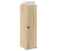 vidaXL Mueble de baño con portarrollos roble Sonoma 20,5x22x72 cm